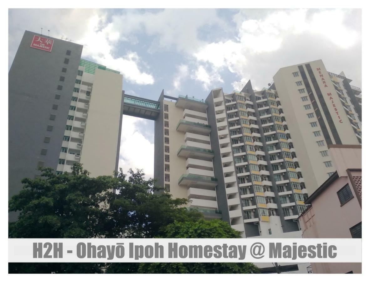 Appartamento H2H - Ohayo Ipoh Majestic Ipoh Esterno foto