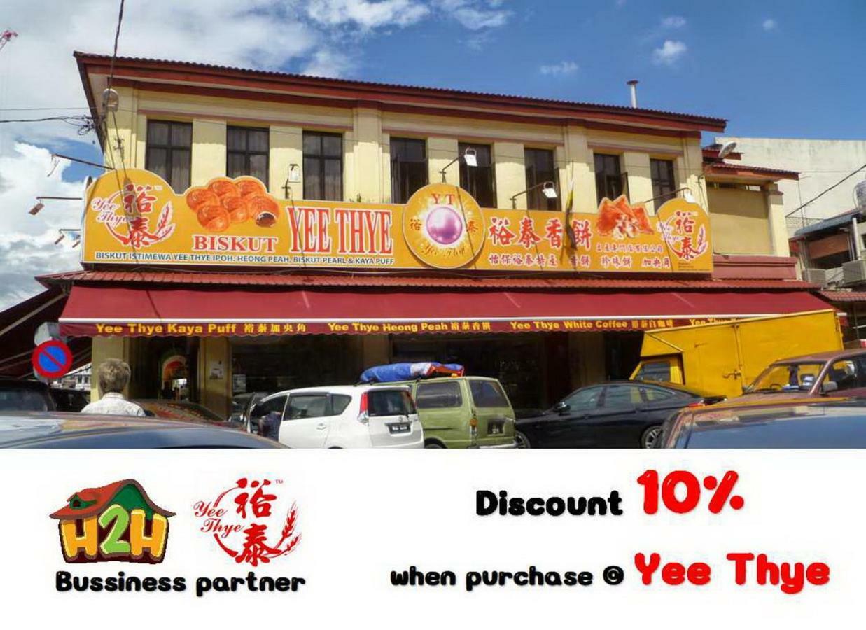Appartamento H2H - Ohayo Ipoh Majestic Ipoh Esterno foto